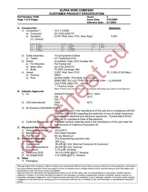 6346 SL002 datasheet  